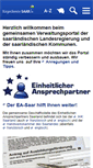 Mobile Screenshot of buergerdienste-saar.de